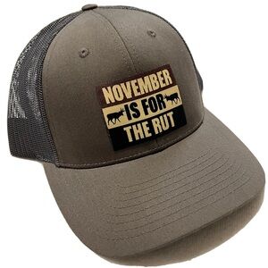 Richardson hunting snapback trucker hat mesh November Rut